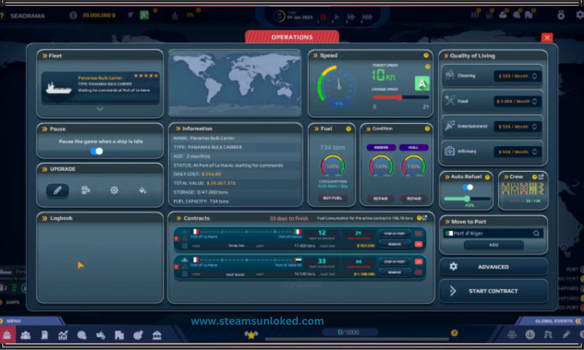 SeaOrama: World of Shipping Download